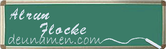 Alrun Flocke Visitenkarte